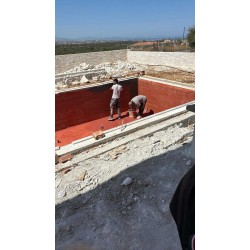 Επισκευή & Βαφή Κολυμβητικής Δεξαμενής 30τμ